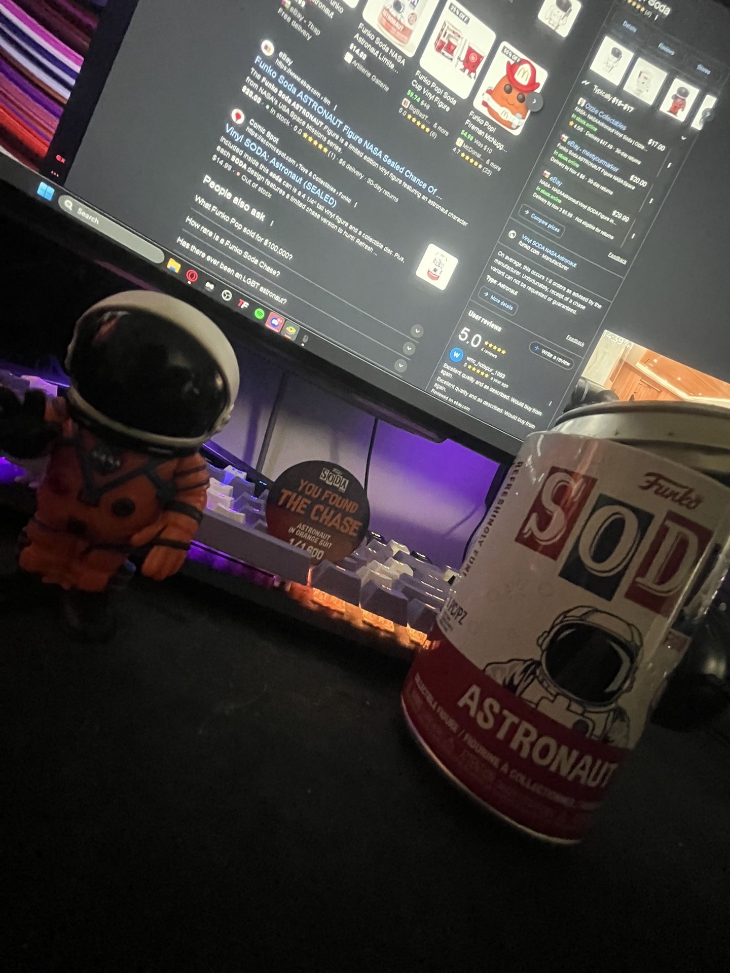 RARE 1/6000 NASA Funko Soda Pop