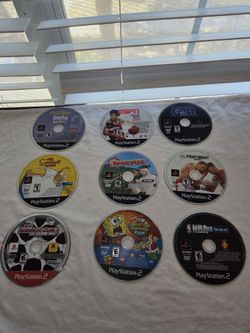 Playstation two games no case