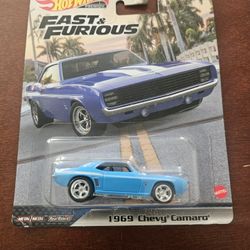 2023 Hot Wheels Fast and Furious 1969 Chevrolet Camaro