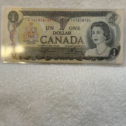 1973 Canada $1 Star Note IV1818101 (Crisp)