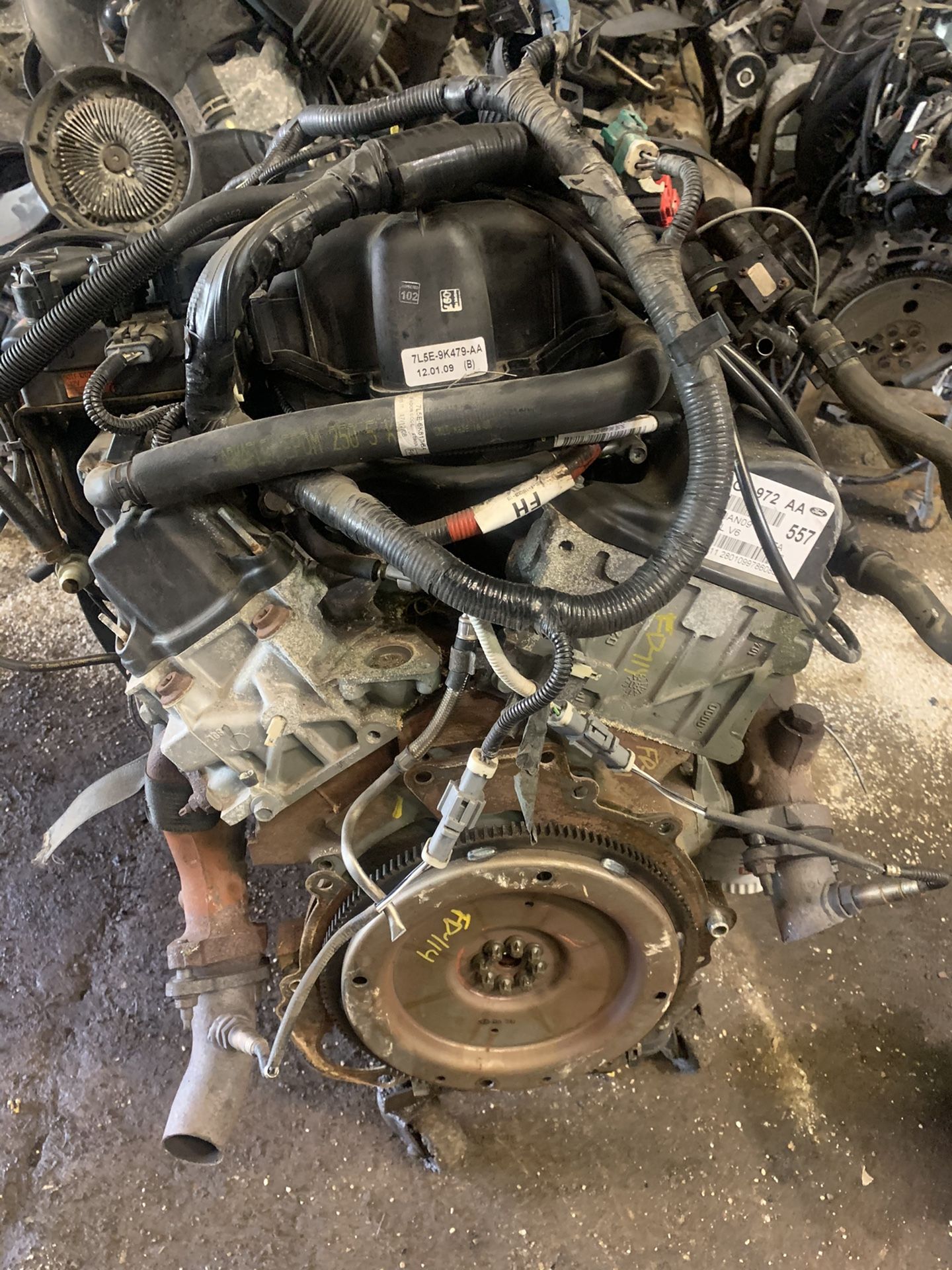 2009 Ford Ranger 4.0L Engine Assy for sale