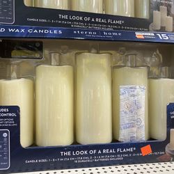 5 Led Wax Candles