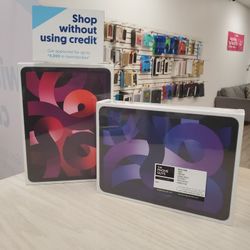 Apple IPad Air 5 WiFi- $1 DOWN TODAY, NO CREDIT NEEDED