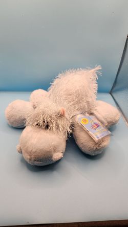 Webkinz Blue Hippo Plush Toy Retired 2006 Single Unit with Sealed Code Vintage