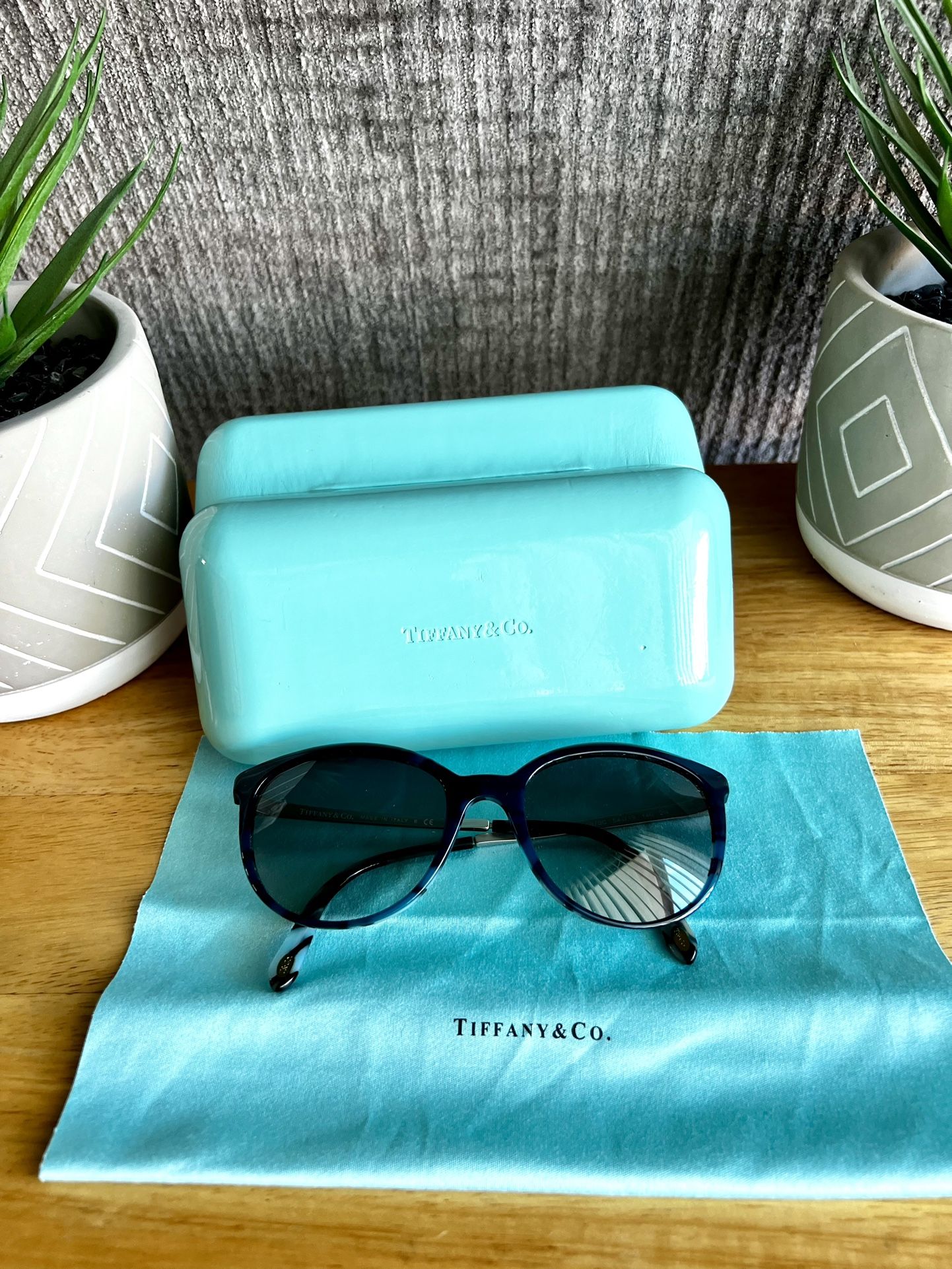 Tiffany & Co. Sunglasses- Havana Teal