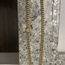 14k Gold Cuban Chain 