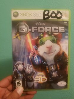 G-Force xbox 360 Video game..works great!