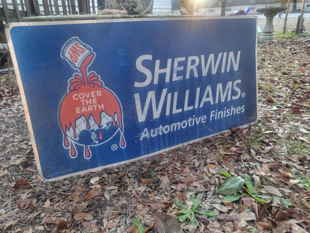 Sherwin Williams Single Sided Advertisement Sign