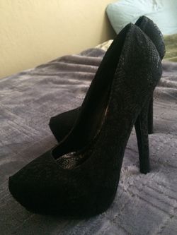 Black heels