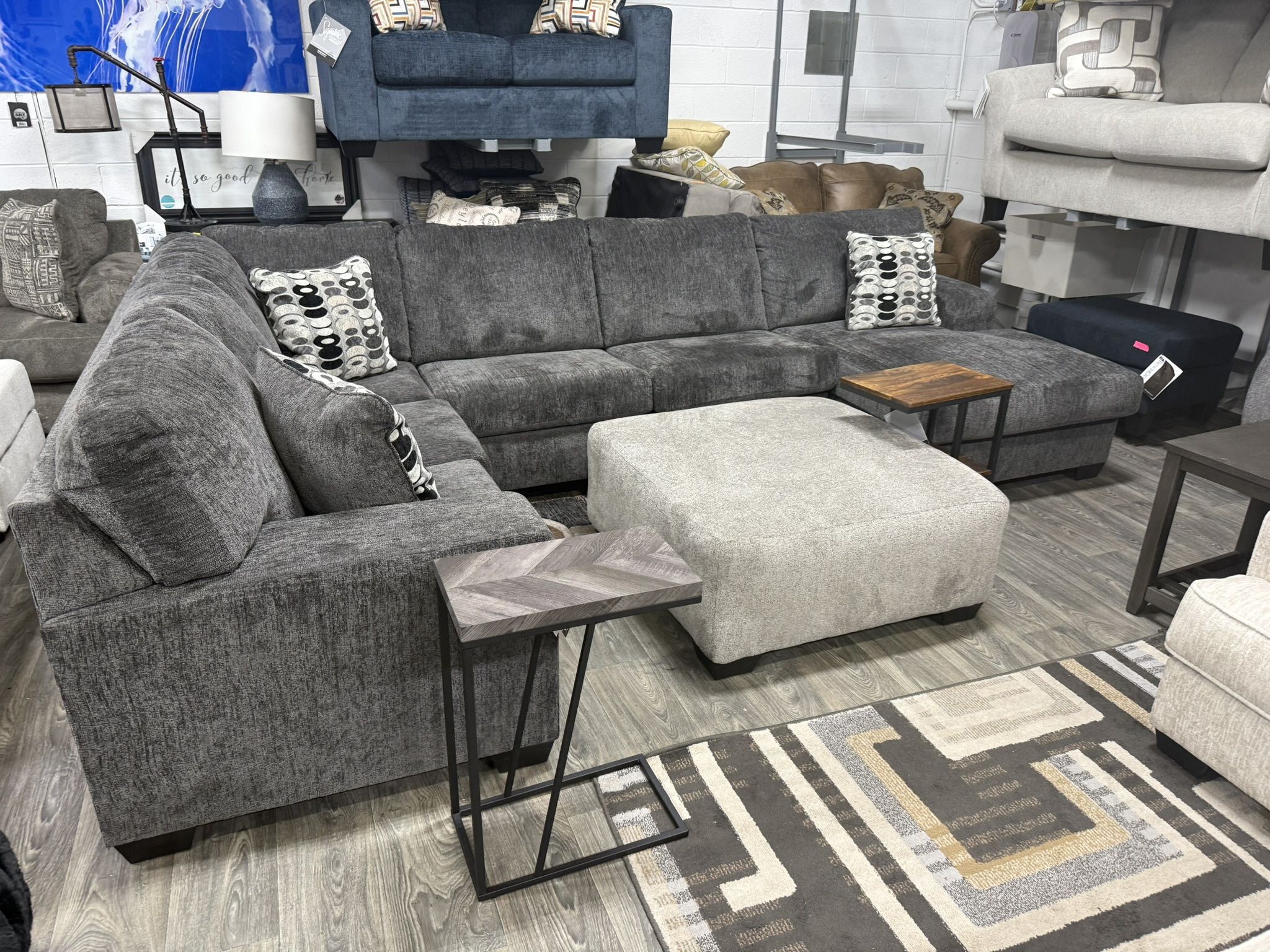 Ballinasloe 3Pc Ashley Furniture Sectional