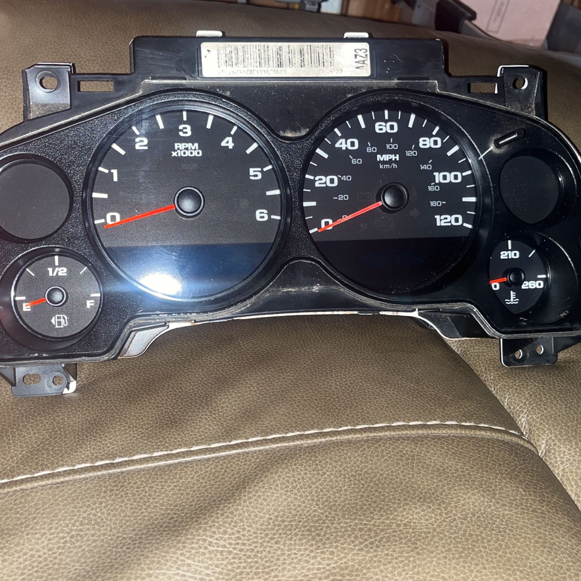 2011 Silverado Speedometer Instrument cluster