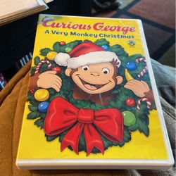 Curious George  Christmas DVD 58 Mins  