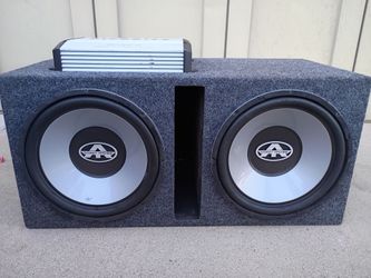 12" subs and amp