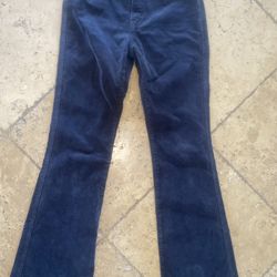 John Galt Dark Gray Corduroy Flare Bell Leg Like New Size M 4-6