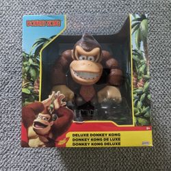 Donkey Kong Deluxe Jakks Pacific World Of Nintendo 6 Inch Action Figure