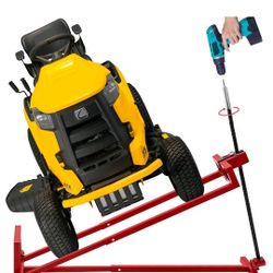 🆕 BRAND NEW Heavy-Duty Lawn Mower Lift Jack – 882 lbs Capacity