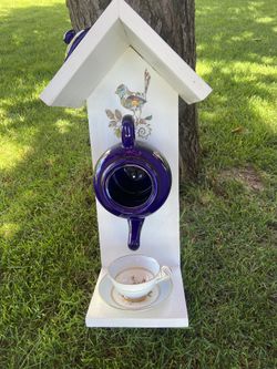 Teapot Bird feeder Birdhouse