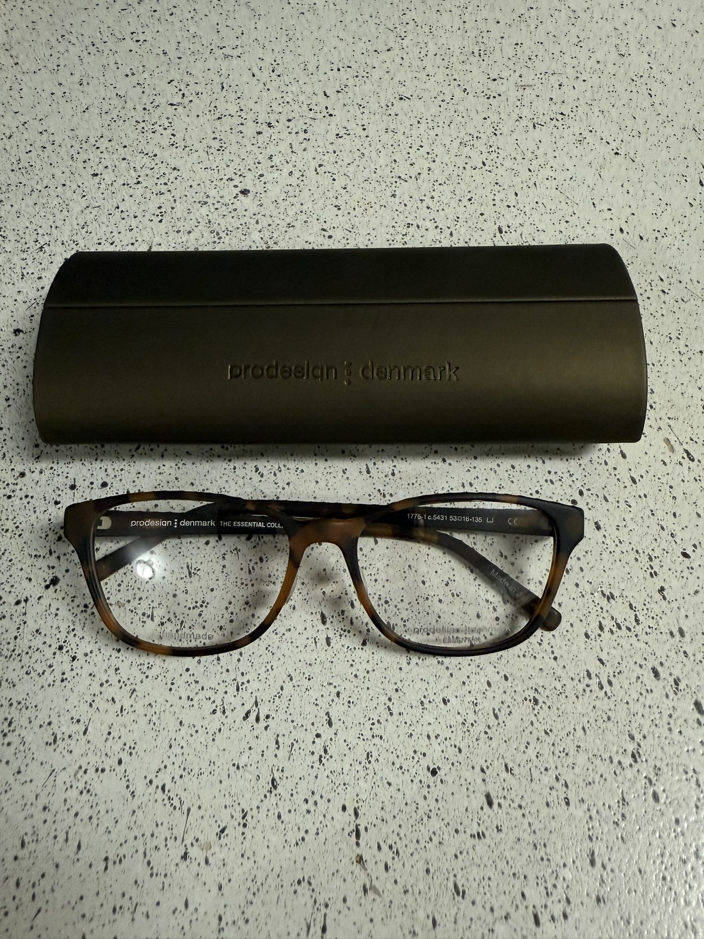 ProDesign Denmark essential collection 1775 Eyeglasses With Case New