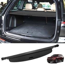Retractable Rear Cargo Cover Compatible with 2022-2024 Jeep Grand Cherokee (2 Row,WL) 4XE