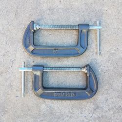 Great Neck 5" C Clamps