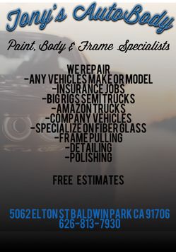 Tonys Auto Body Shop