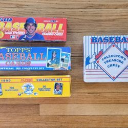 4 Boxes of Vintage Baseball Cards!