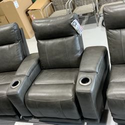 Isaac Leather Reclining 