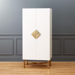 CB2 Astoria Wardrobe Armoire 
