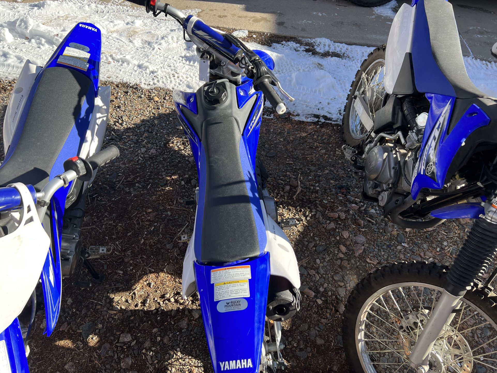 2015 Yamaha Ttr125le And Two 2012 Ttr 110e