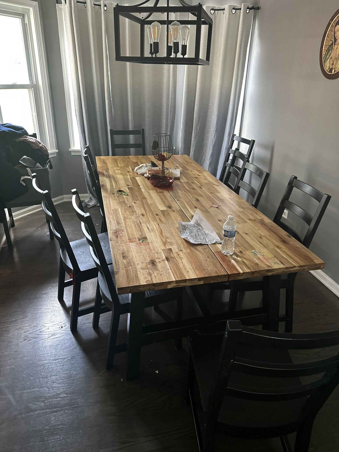 Dining Table 8 Chairs