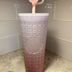 Starbucks Cherry Blossom Tumbler w/ Topper 🍒🌸🌸