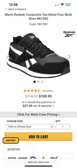 Reebok Shoes For Work