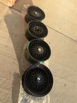 BMW OEM BBS Style 5 RC090 17” Wheel Set 17x8 ET20 E39 5x120 Genuine BMW Rims