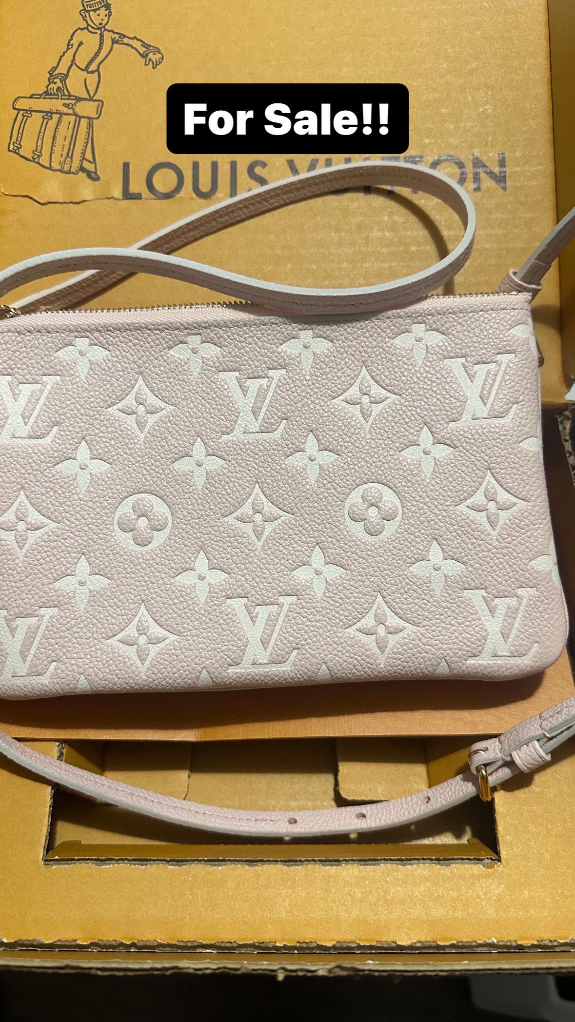 Louis Vuitton Double Zip Bag