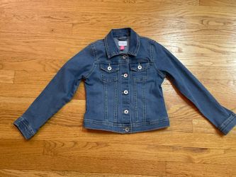 Girls Classic Denim Jean Jacket, Children’s Place Size 7/8