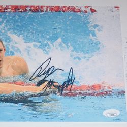 RYAN MURPHY SIGNED AUTOGRAPHED 8X10 PHOTO OLYMPICS SWIMMER GOLD JSA COA RARE!
