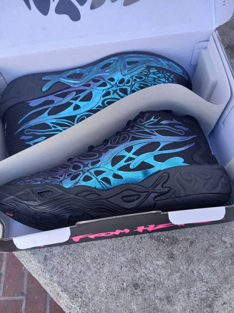 Size 10.5 Puma MB.04 Reflections Basketball Shoes