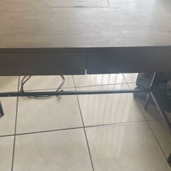 Electric Desk 43” wide W/2 USB ports