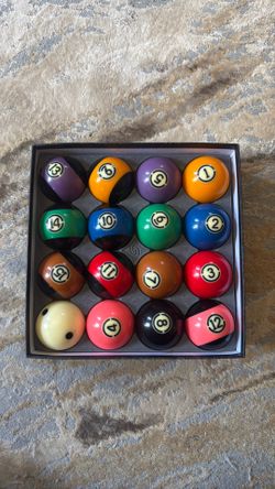 aramith black pool balls