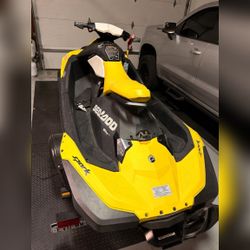 Sea-Doo Spark Jet Ski, 51 Hours, Trailer Included - Excellent - 2017