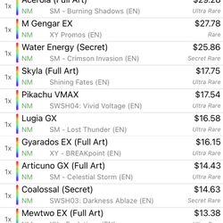 Over 170 Ultra Rares,secret Rares,rares…etc Plus Colletion 500+