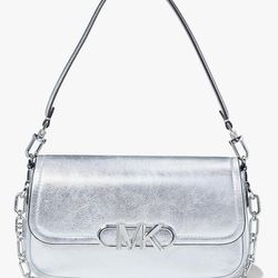 Silver Michael Kors Purse