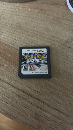 Pokémon Platinum Version Nintendo DS Cartridge