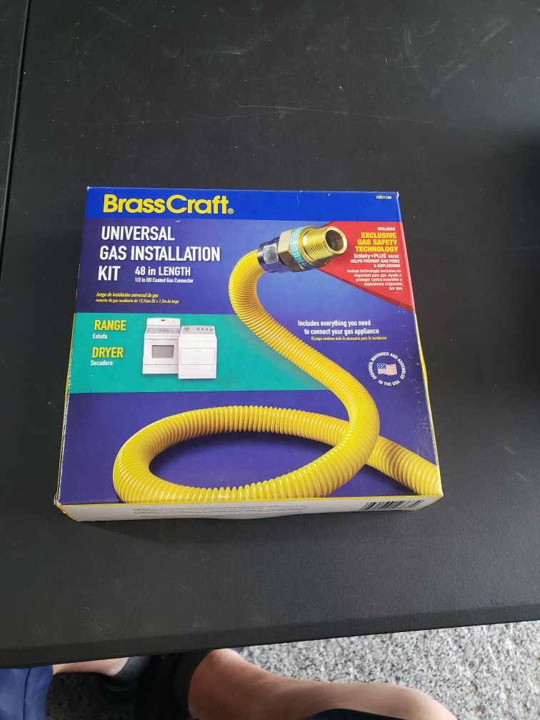 New Universal Gas Instalation Kit