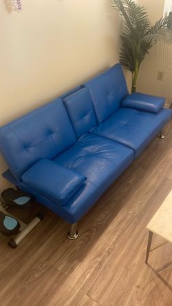 Royal Blue Futon for Sale