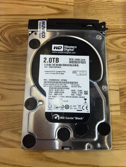 2TB HARD DRIVE WESTERN DIGITAL