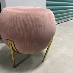 Wayfair Blush Pink Accent Stool 