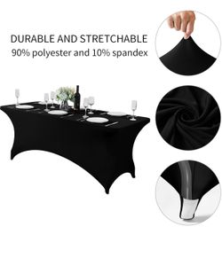 Spandex table cloth 6ft or 8ft