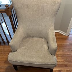 Suede Tan Chair