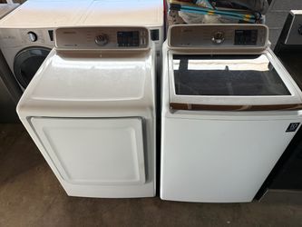 Samsung washer and electric dryer 4.5/7.4 cuft